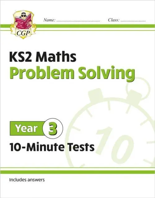 Cover: 9781789086409 | KS2 Year 3 Maths 10-Minute Tests: Problem Solving | Cgp Books | Buch